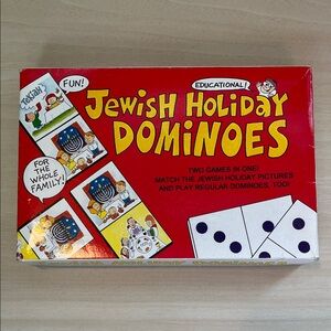 Jewish Holiday Dominoes Game
